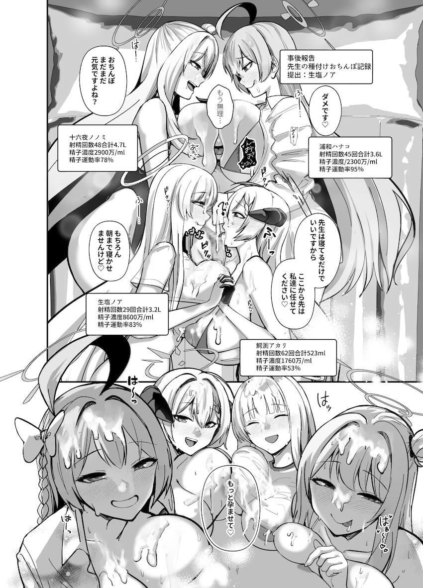 母乳とザーメンまみれのハーレム温泉子作りセックス！ <> 033