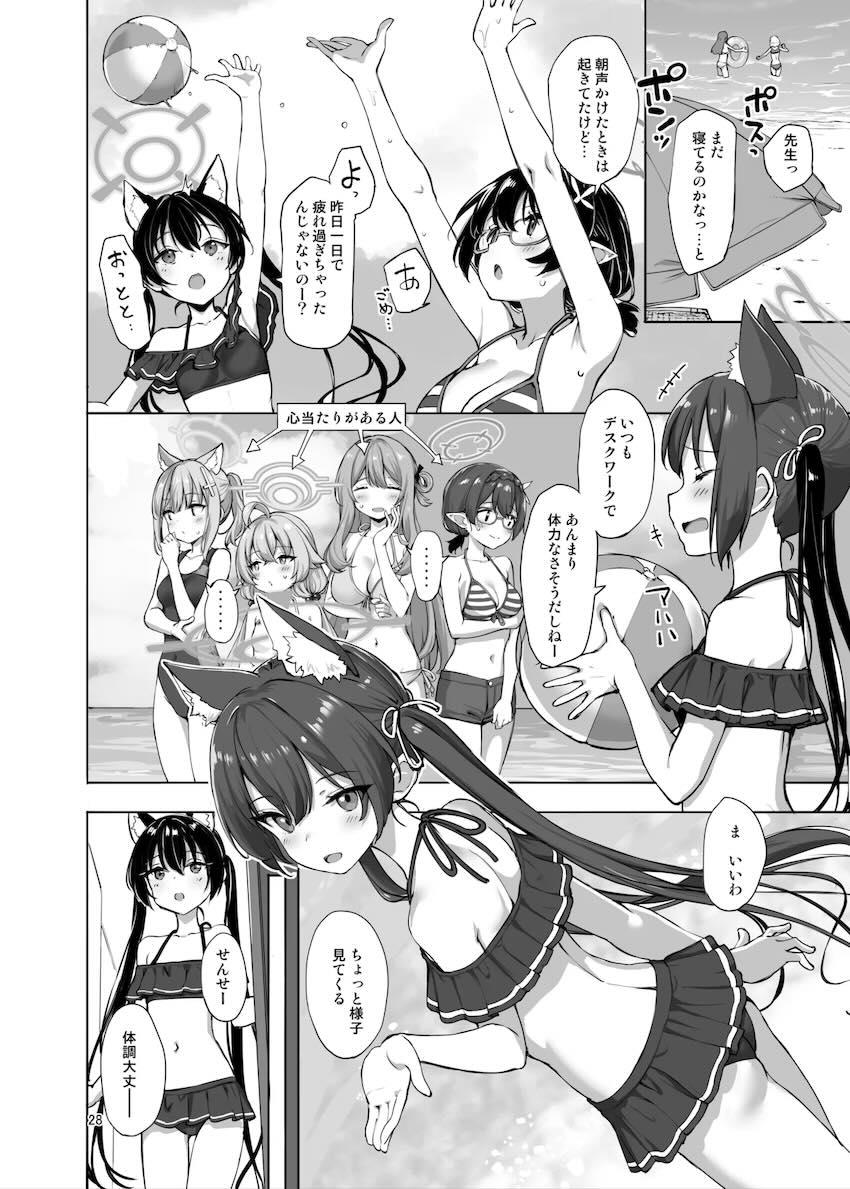 【前編＋後編】夏休みお泊まり旅行で生徒たちとヤリまくる！ <> 050