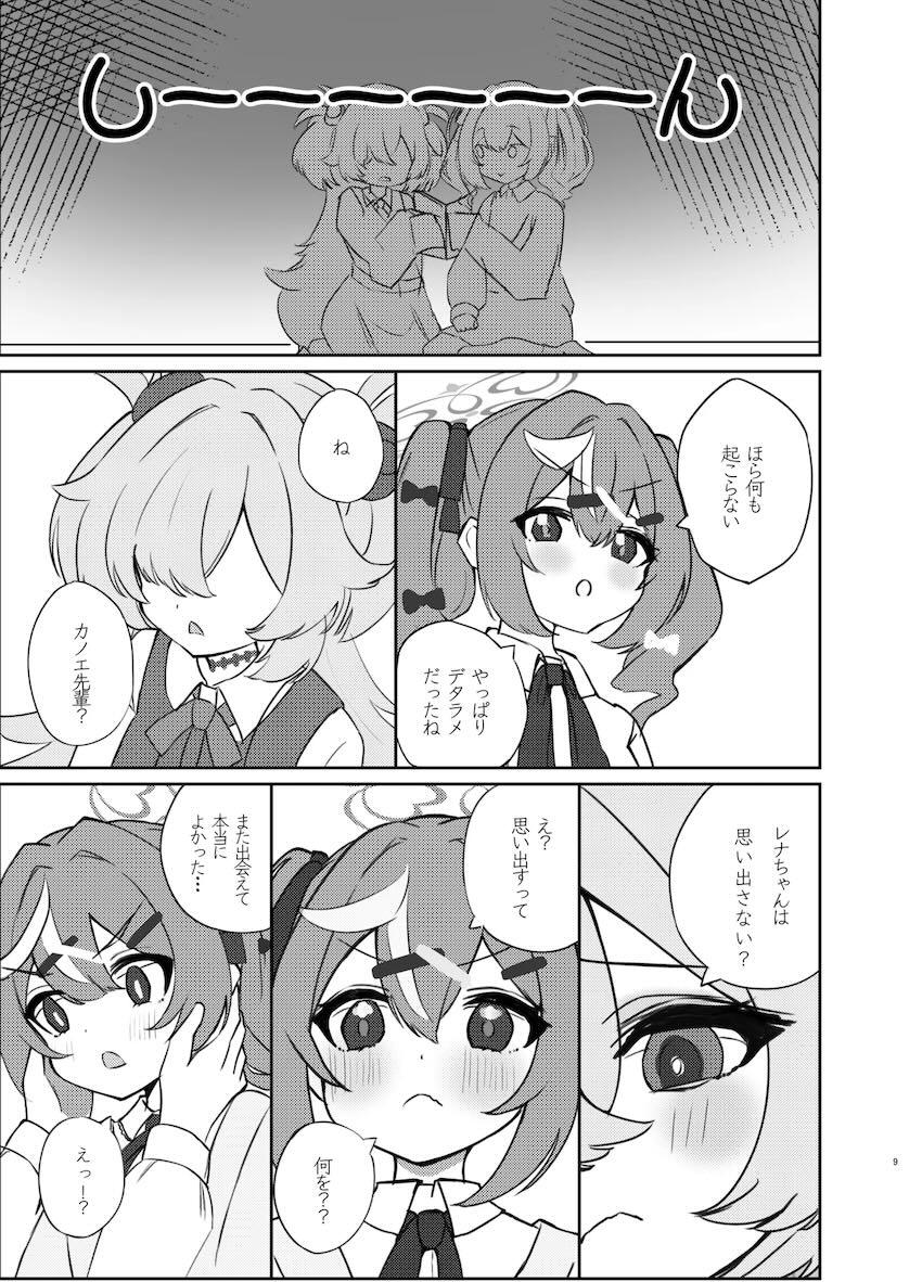 カノエとレナの百合えっち本 <> 008