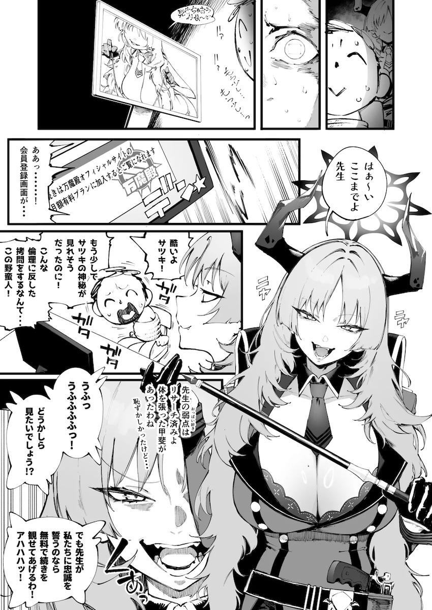 サツキが舐めたことしたのでお仕置きファック！ <> 1
