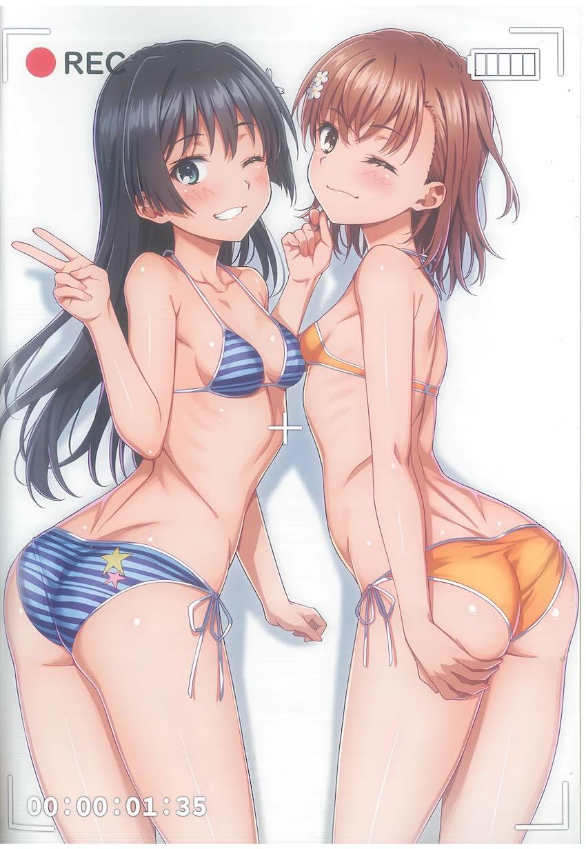 極小マイクロビキニのとあるヒロインたち！フルカラーイラスト集 <> 020