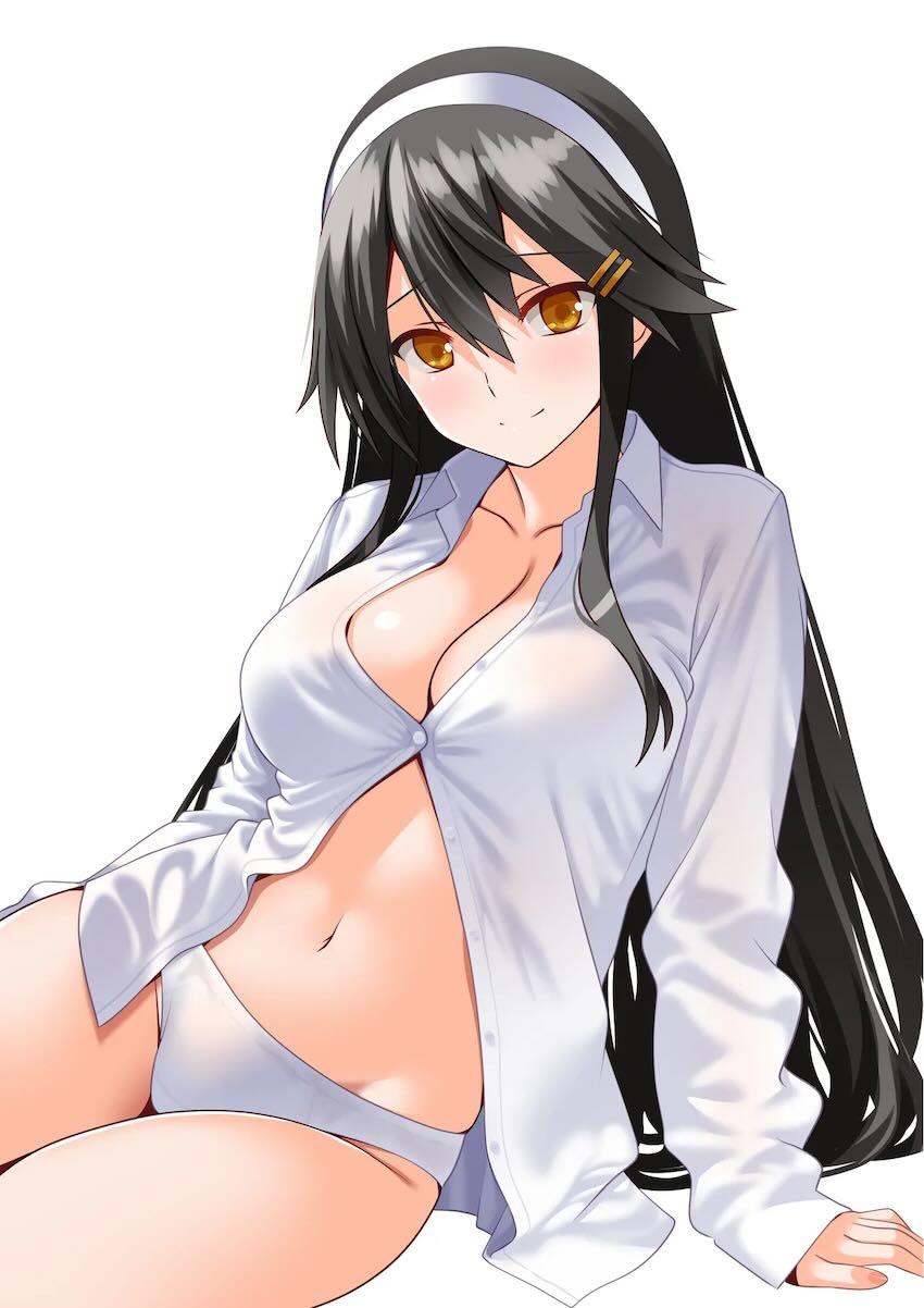 出張先のホテルで榛名とラブラブえっち <> 002