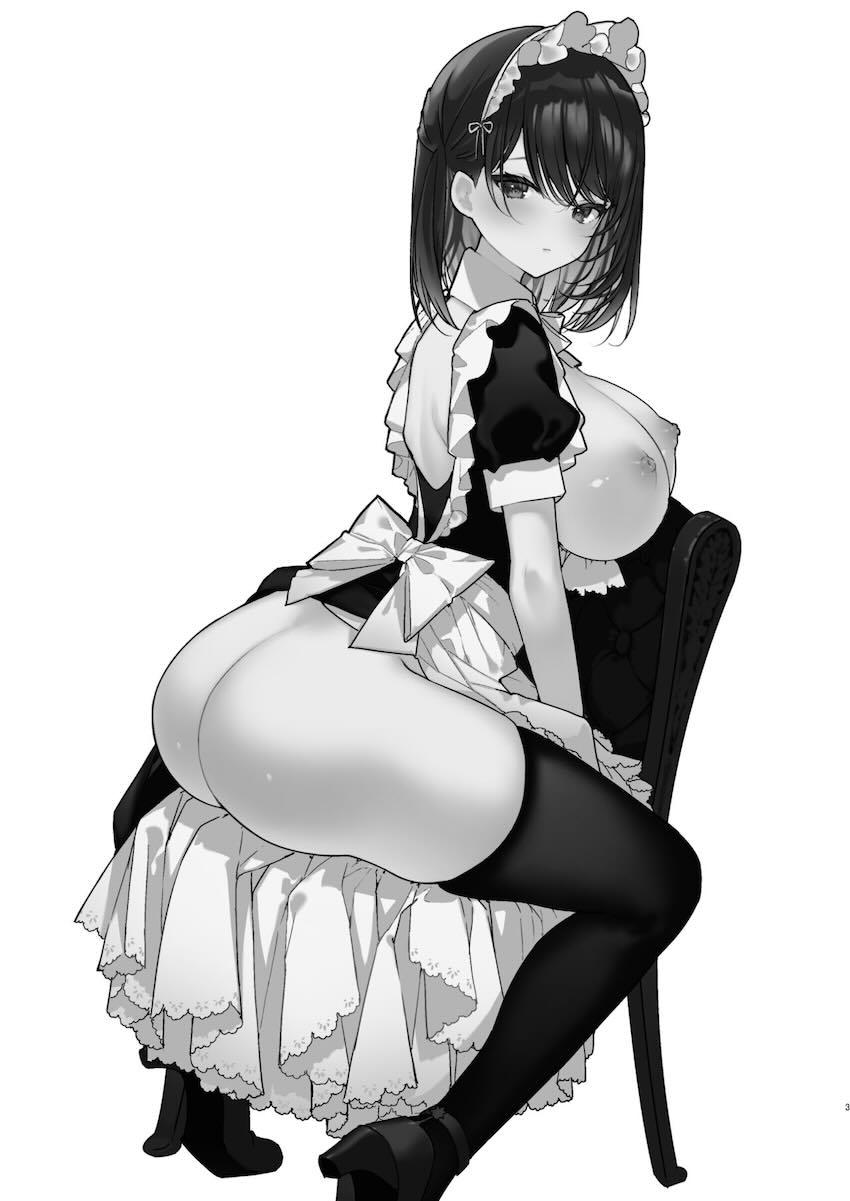 同い年の使用人メイドさんと子作りの練習！可愛すぎてエロすぎるメイドさんの子宮をザーメンでいっぱいにする！、 <> 002