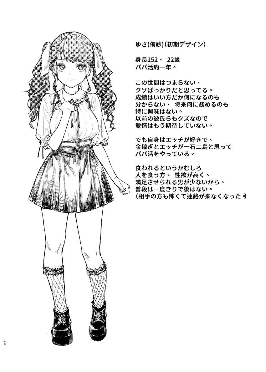 見た目100点な地雷系パパ活女子とラブホで相性抜群えっち！ <> 036