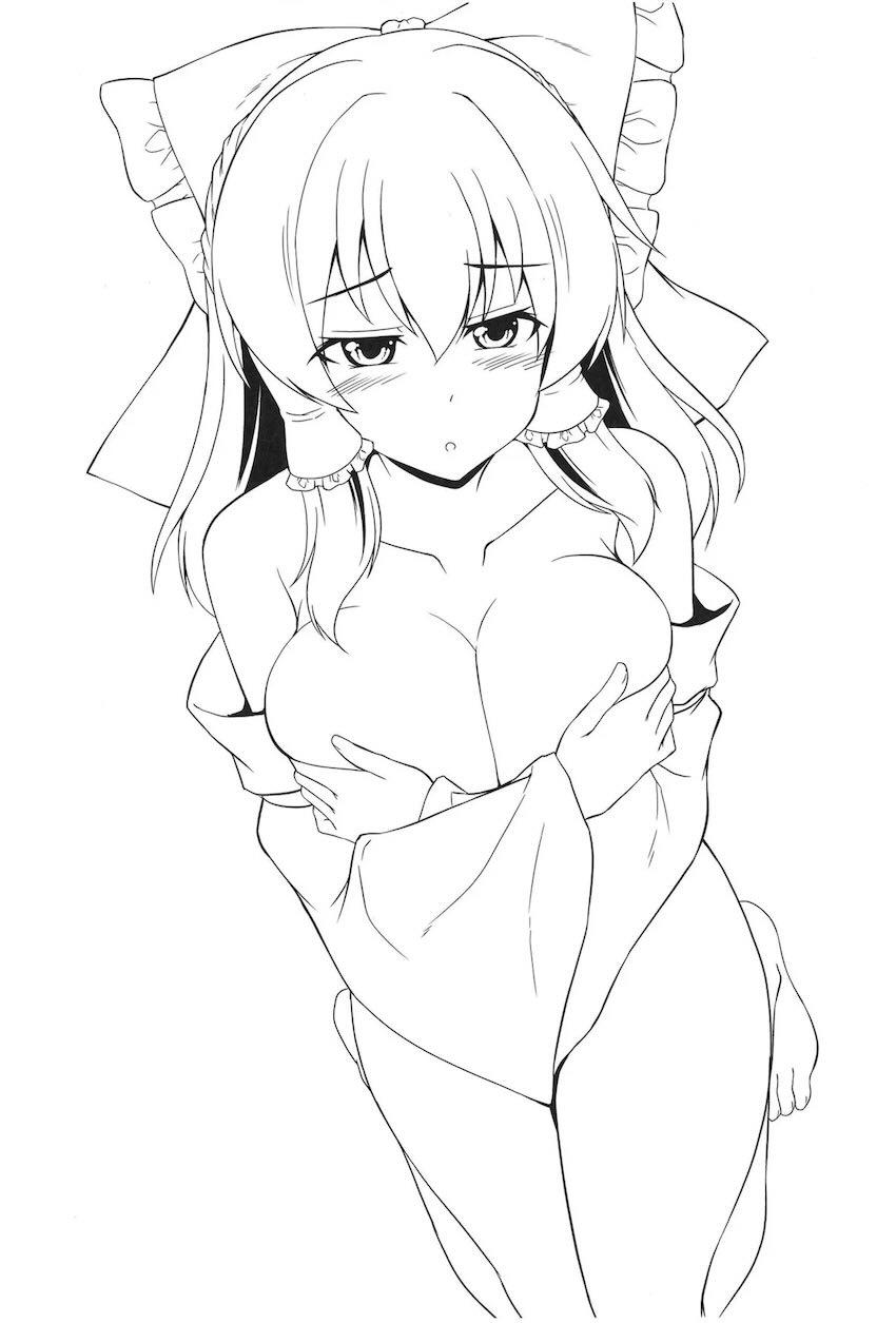 従順な霊夢さんと中出しセックス <> 002