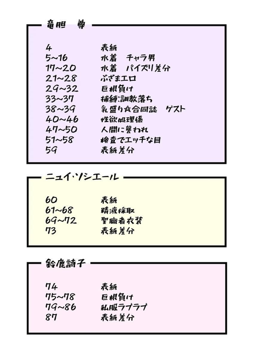 肉便器竜胆尊ほかにじさんじセックス総集本 <> 002