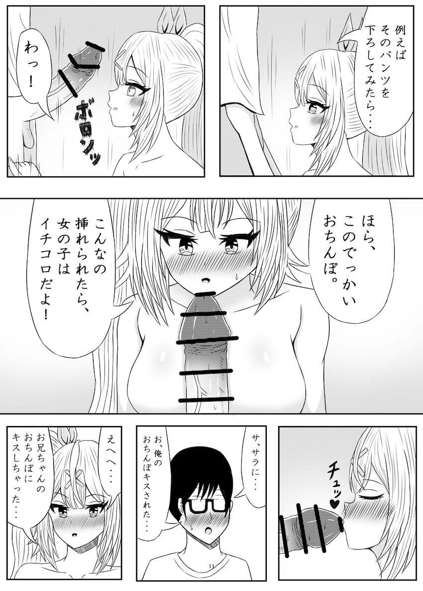 妹の星川サラが童貞兄を誘惑攻撃！ <> 011