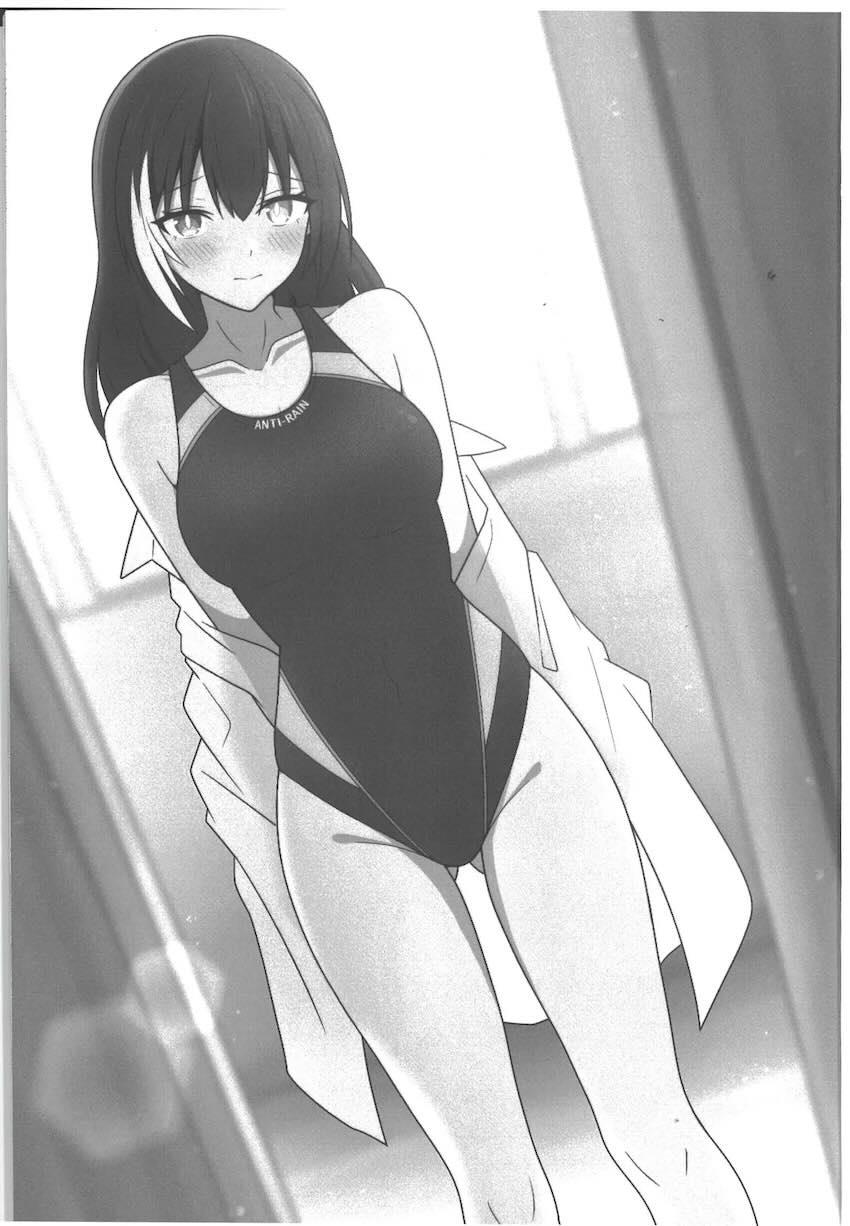 水泳部の先輩JK彼女と放課後水着えっち！ <> 002