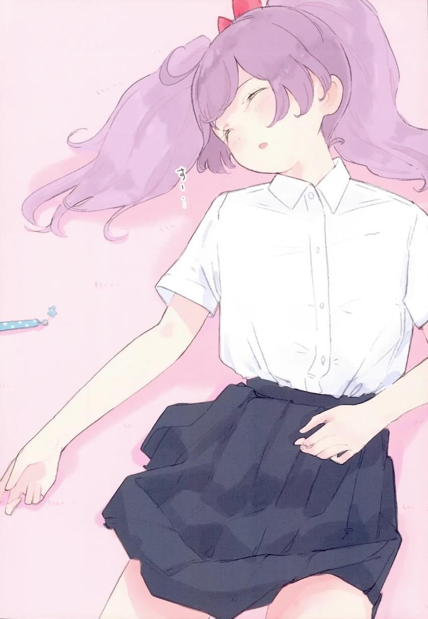 転校してきた同級生のJCらぁらちゃんを盗撮して睡姦えっちしちゃうフルカラー本 <> 015