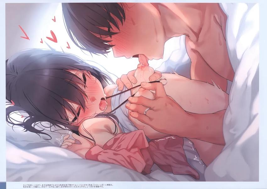 朝潮ちゃんとお布団でトロ顔汗だくえっち <> 003