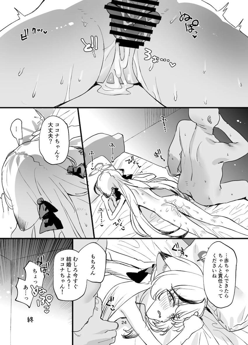 ココナちゃんの寝顔が可愛くてつい…。 <> 023