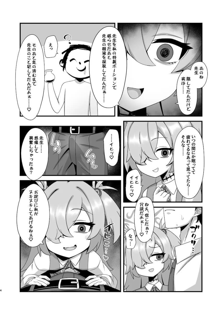 カノエに騎乗位で搾り取られる本 <> 003