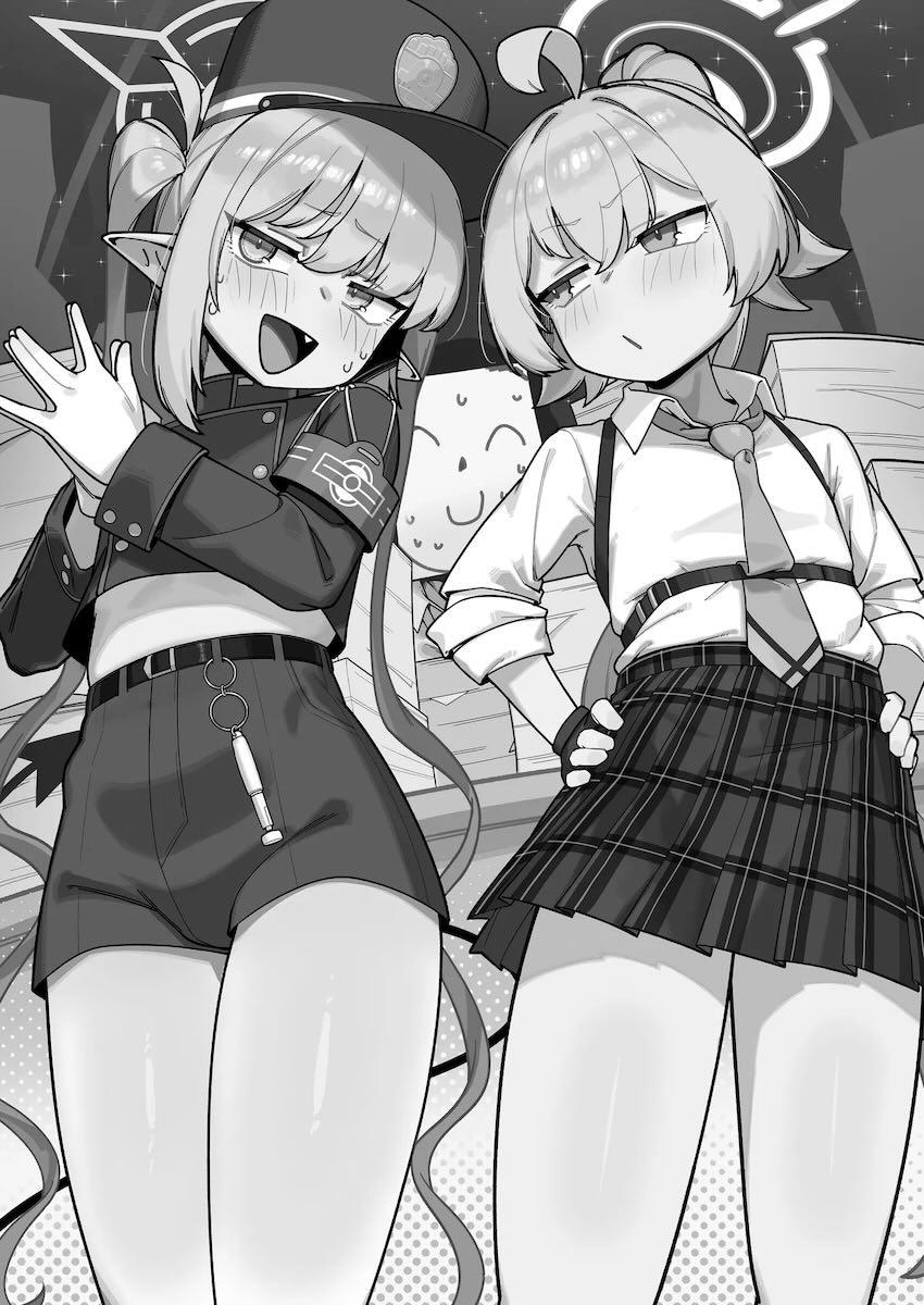 なんやかんやあってノゾミとホシノと3Pセックスする話 <> 002