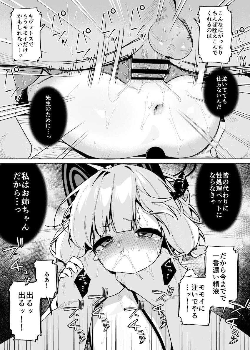 セックス未経験の処女なのに不摂生デブ先生にお願いされ性処理オナホとして頑張るモモイ！ <> 022