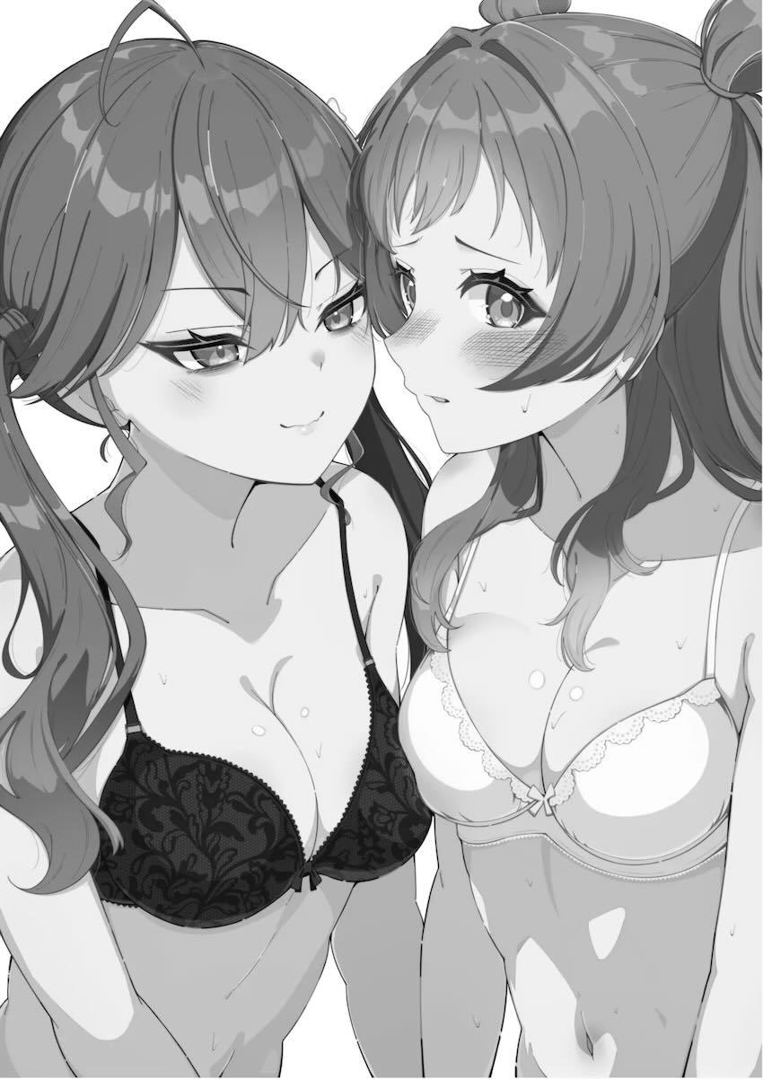 燐羽と咲季がイチャラブ百合えっちする話 <> 002