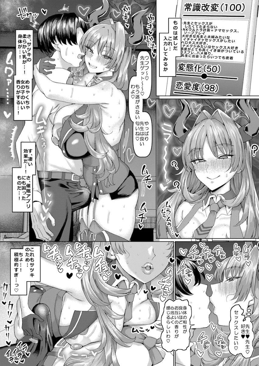 ドスケベムラムラ発情痴女のサツキとムチムチ汗だく催眠セックス！ <> 006