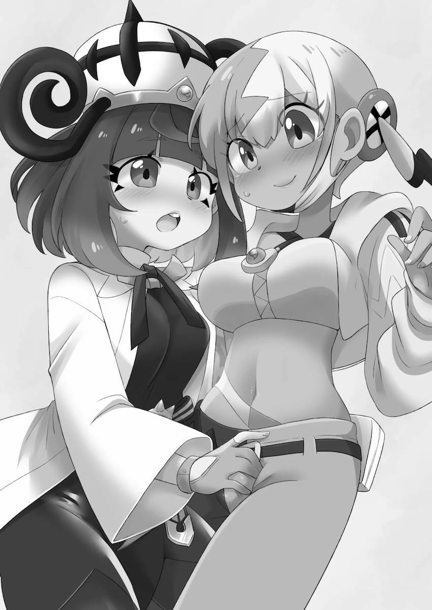 おちんぽカナリィとムクの中出しレズセックス <> 002