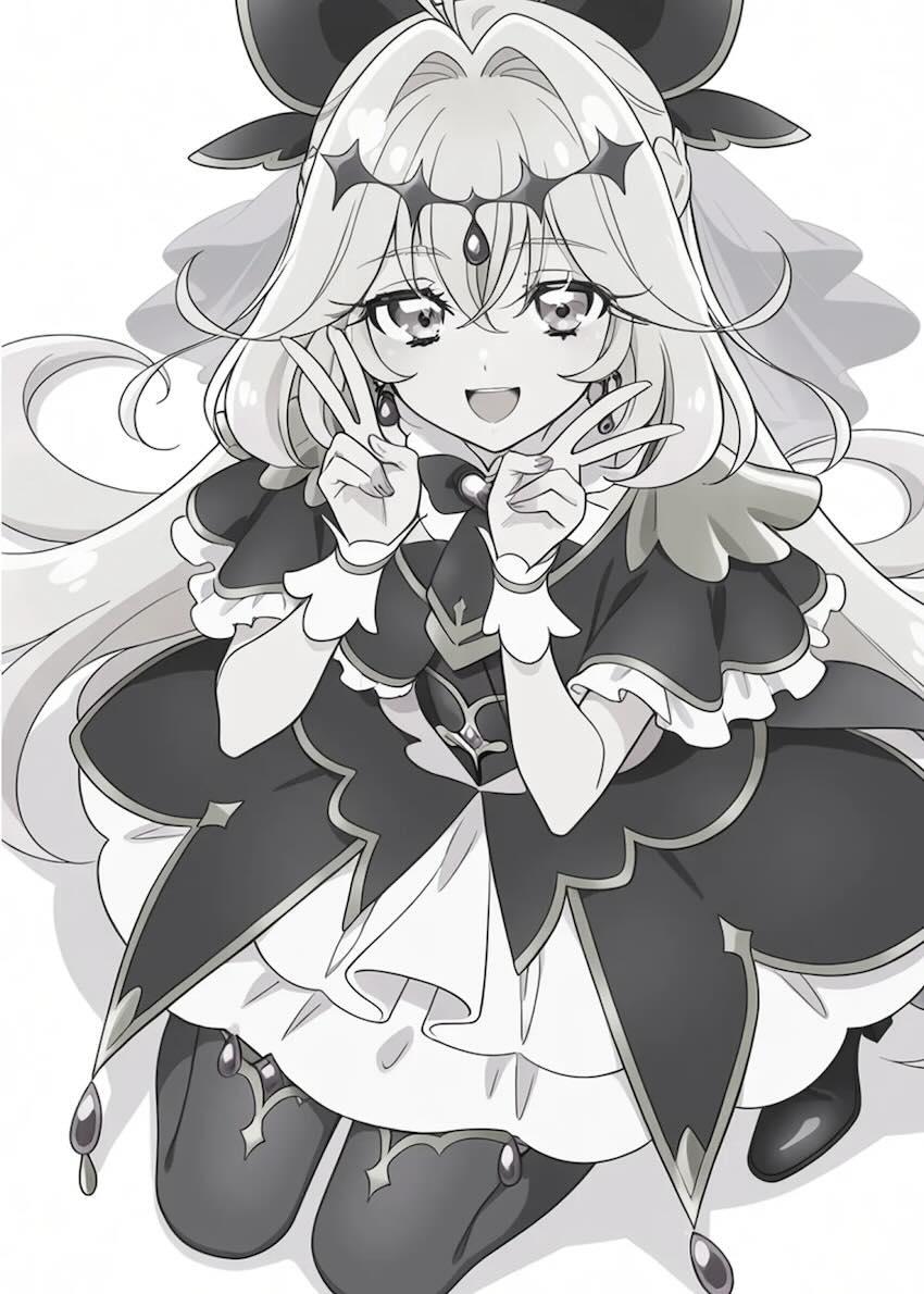 キモい中年ファンおじさんたちにおまんこサービスするキュアアルカナ・シャドウちゃん！ <> 032