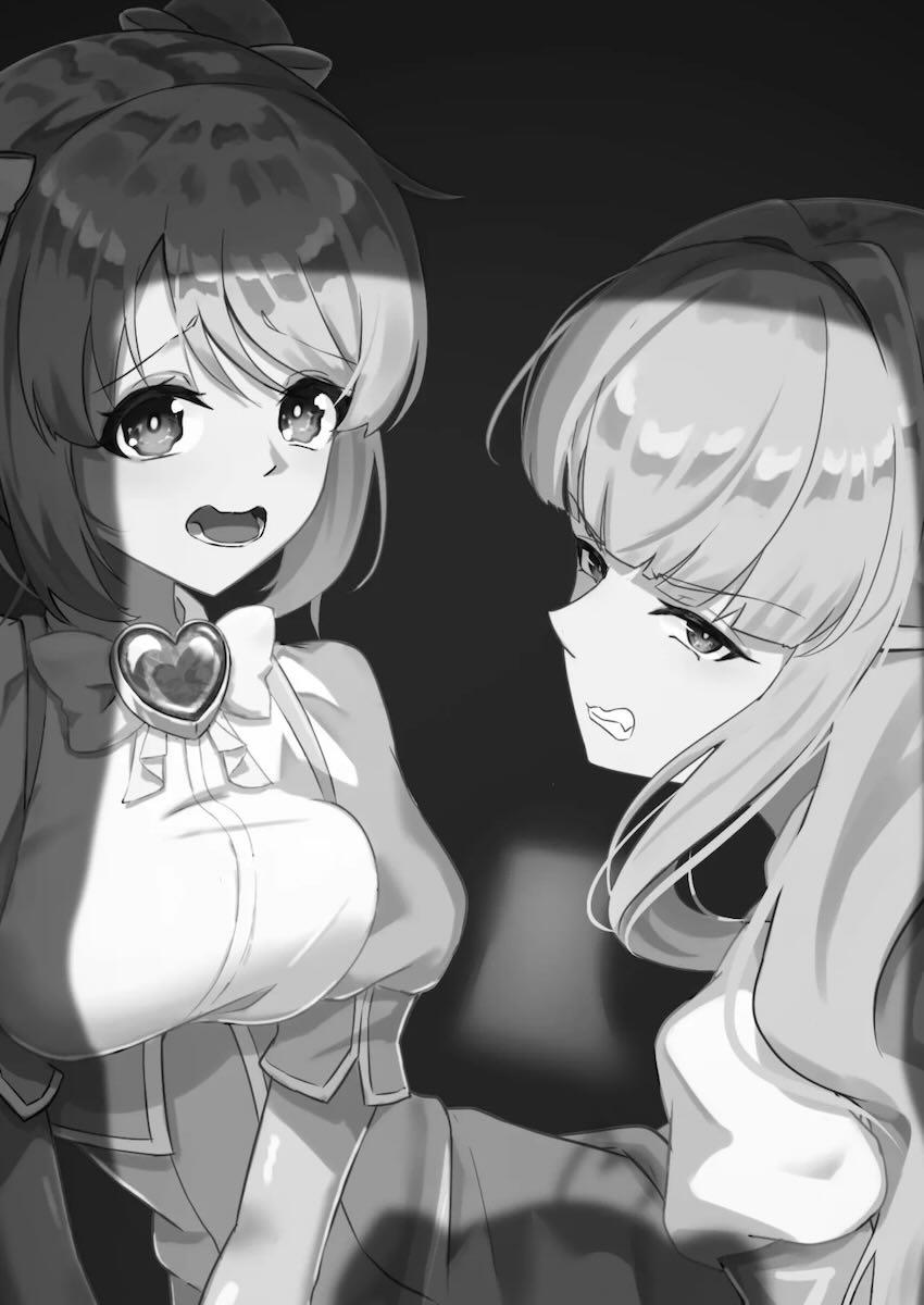 マゼンタとサルファを拘束して強制百合エッチさせる！ <> 025