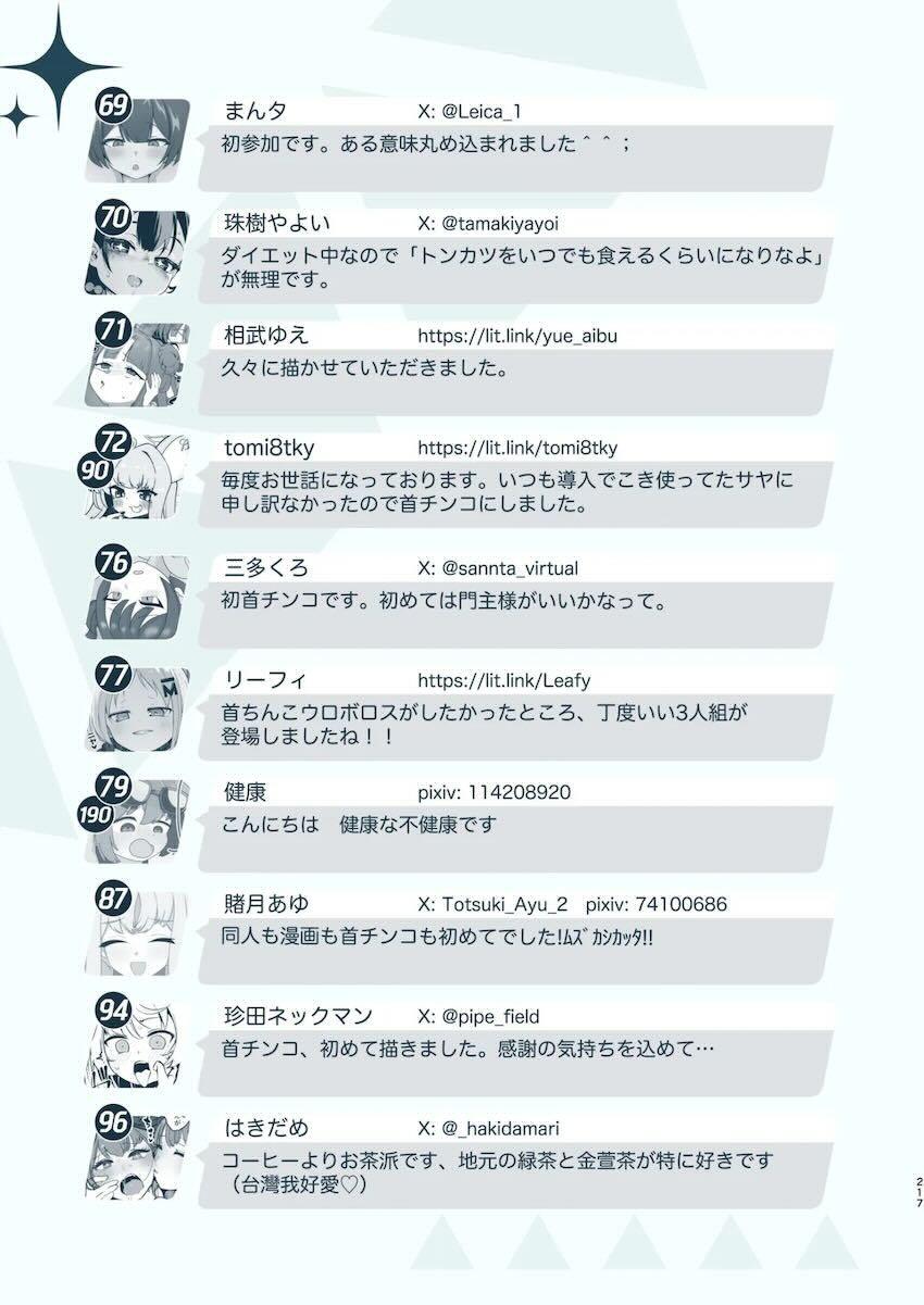 まさかのマニアック合同誌第五弾！頭と胴体がおちんちんで繋がってる！？ <> 197